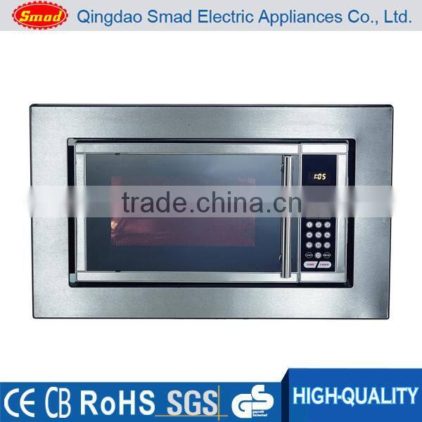 110V Super Stainless steel Built in microwave oven 23L