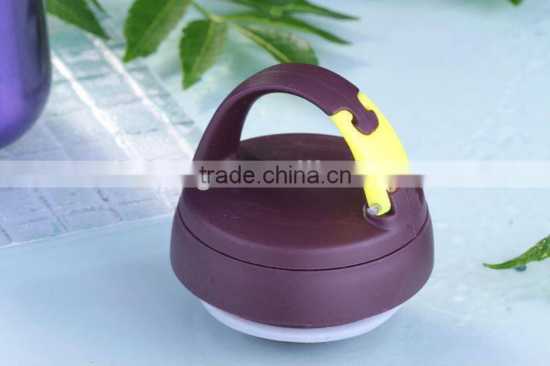 2013 innovative bpa free double walled stainless steel waterproof vacuum thermal mug with hook and filter