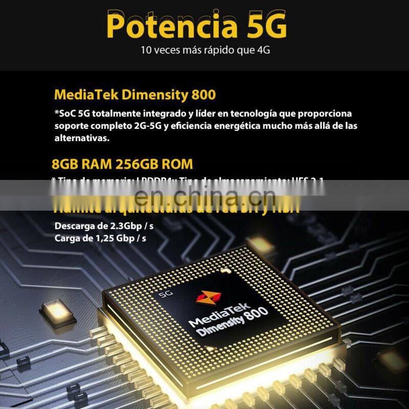 Blackview BL6000 Pro 5G Phone IP68 Waterproof 48MP Triple Camera 8GB RAM 256GB ROM 6.36 Inch FHD+ Global Version 5G Mobile Phone