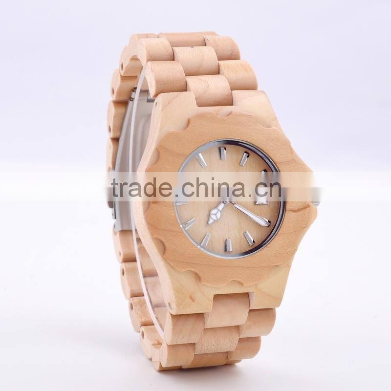 popular cheap hot sale unisex sandral digital wrist watch wood