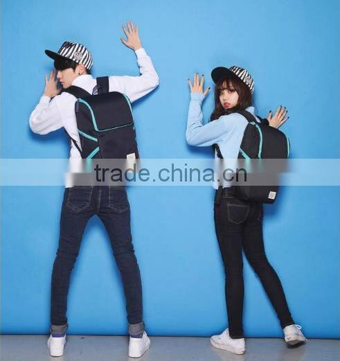 Europe fashion backpack canvas school backpack