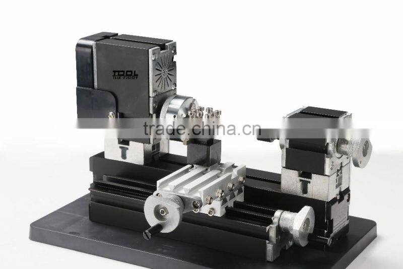HOT SALE HOBBY 60w Mini Metal hobby Lathe B TZ20002MG ,cool DIY tools for model making ,school education