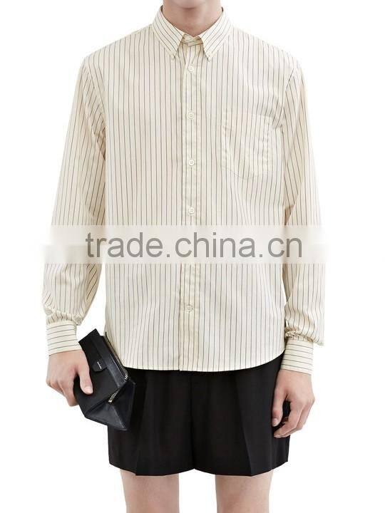Cheap Wholesale Blue And White Stripe Shirts For Men