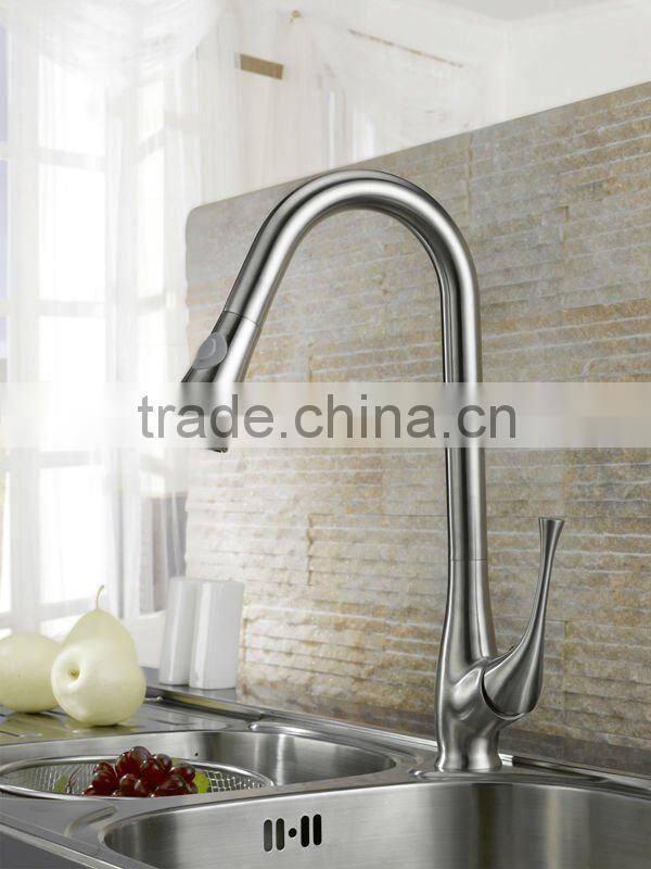 Hot selling stainless steel kitchen sink water mixer tap