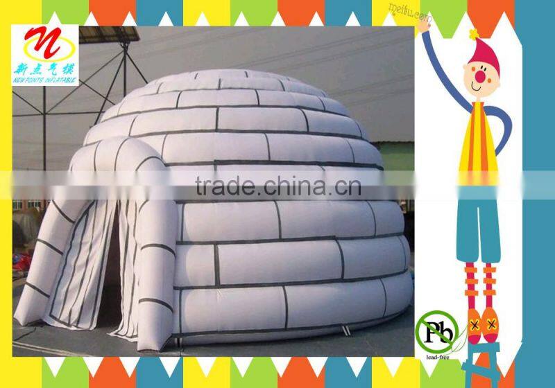 Inflatable transparent tent with door, inflatable rentals,inflatable tents