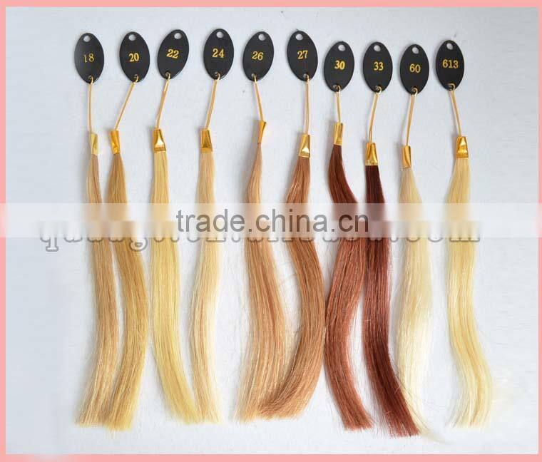 5a grade blonde 1g per strand 100% cheap remy u tip hair extension wholesale