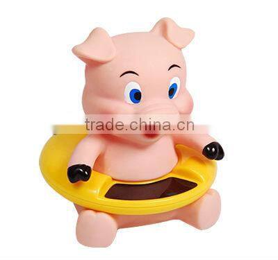 Baby water bath thermometer with cartoon tiger various shape