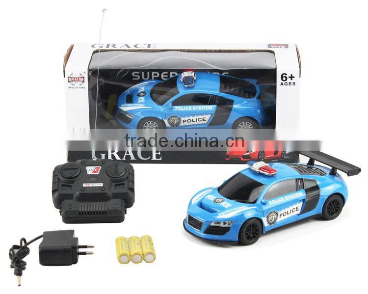 1:18 rc toy rc police car remote control car