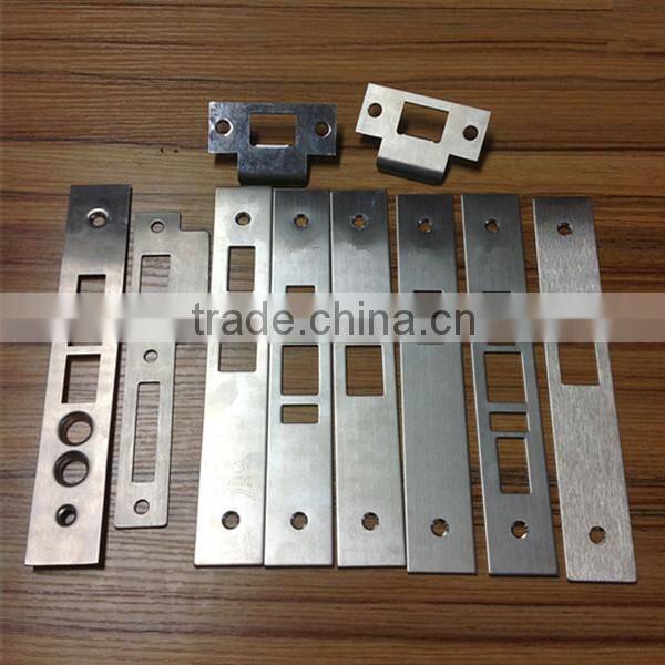 best price chromium plated metal door lock faceplate