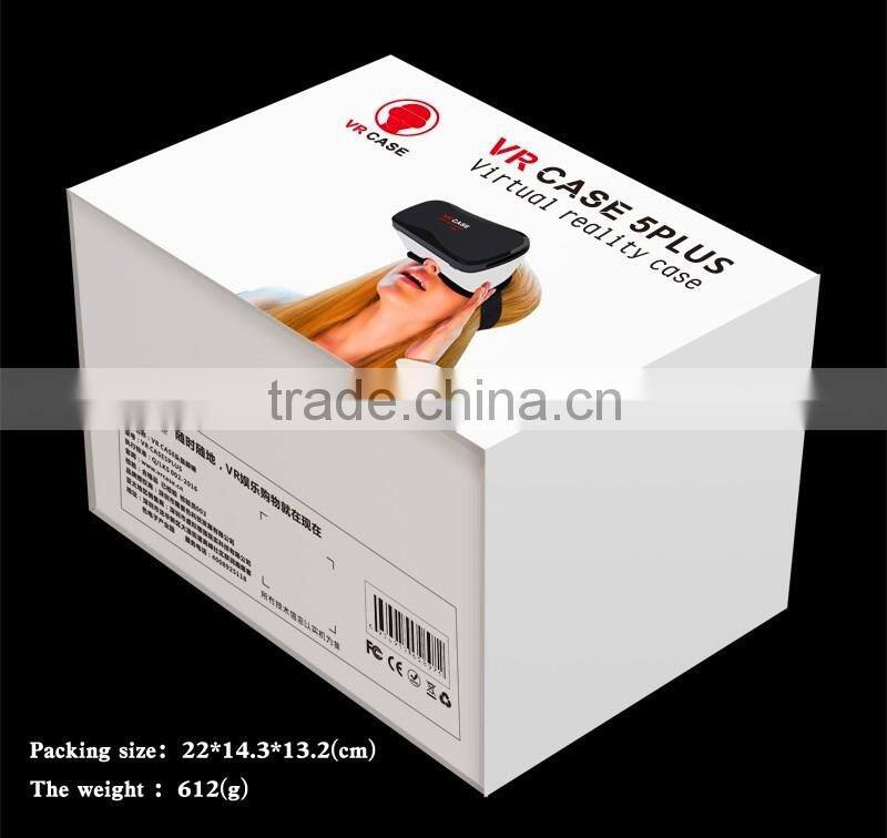 Reality virtual 2016 trending hot products VR BOX VR Case 5 plus with a vr remote control wholesale alibaba