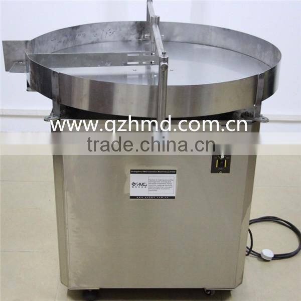 Shaving Cream bottle rotating table,Shaving Cream bottle collecting table