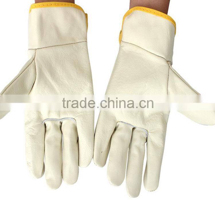 Furniture leather wholesale working gloves with cheap price