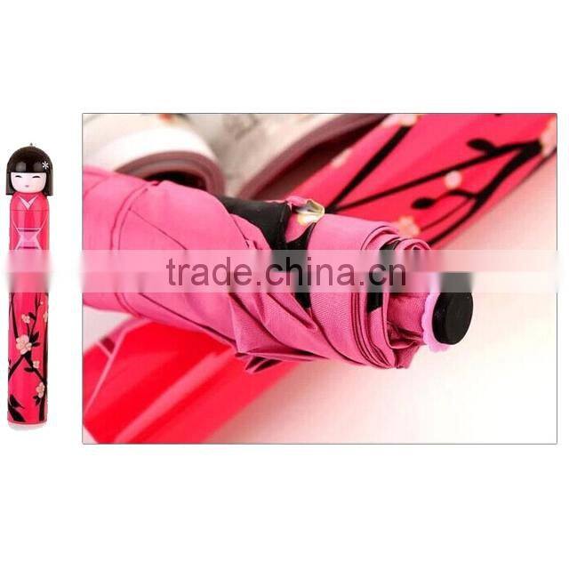 New design cheap japanese doll umbrella wholeasale