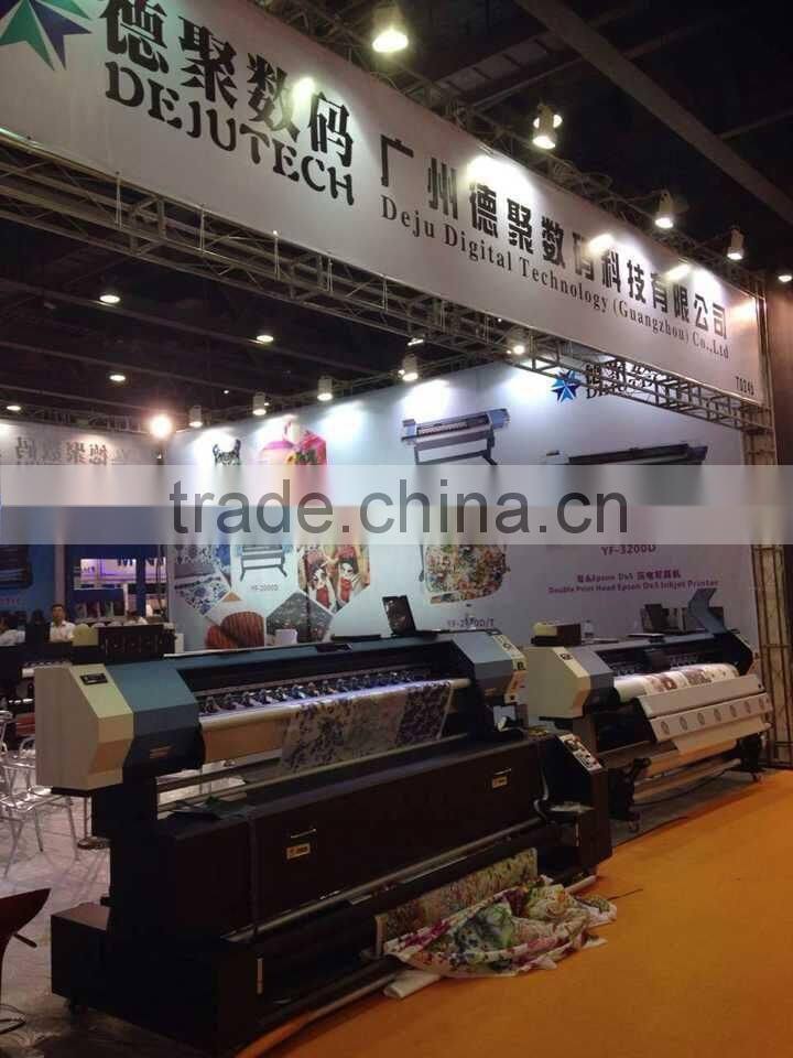 roll to roll cloth printing machine with two dx5 print head, cloth printing machine