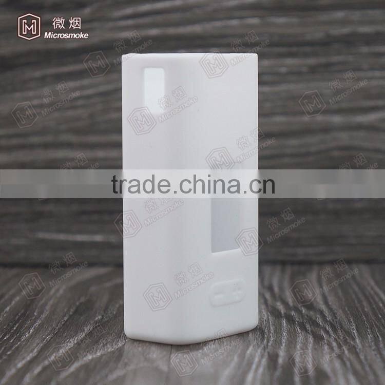 Cuboid Mini tc box mod silicone case Colorful microsmoke brand 100% silicone case/skin wholesale free shipping