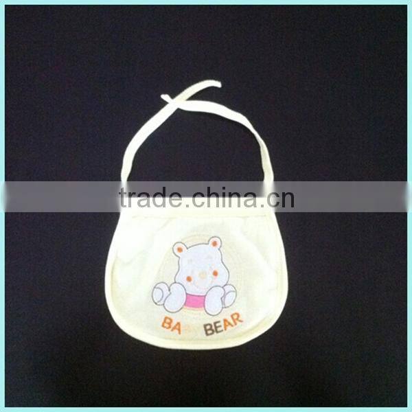 OEM custom printed eco-friendly fancy bib for baby for sale