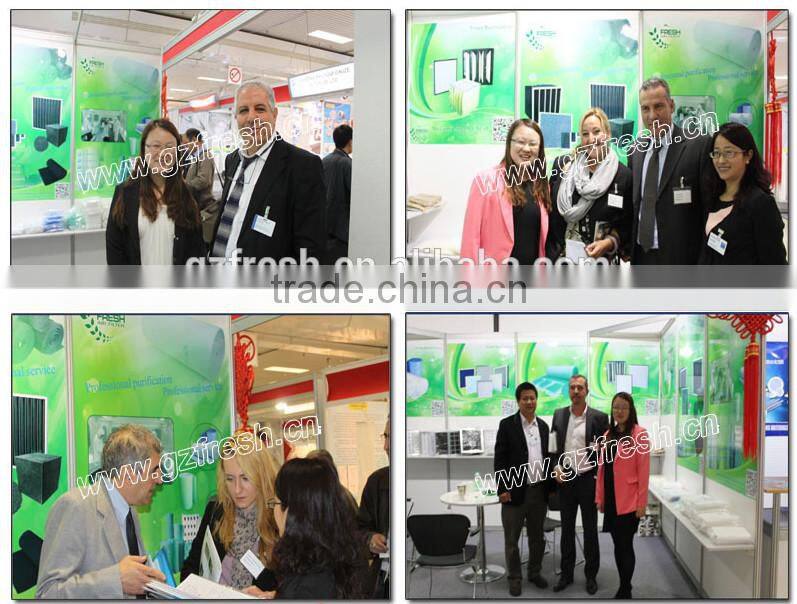 Heat-resistance Deep-pleated high efficiency filter HEPA filter for oven equipment(manufacturer)