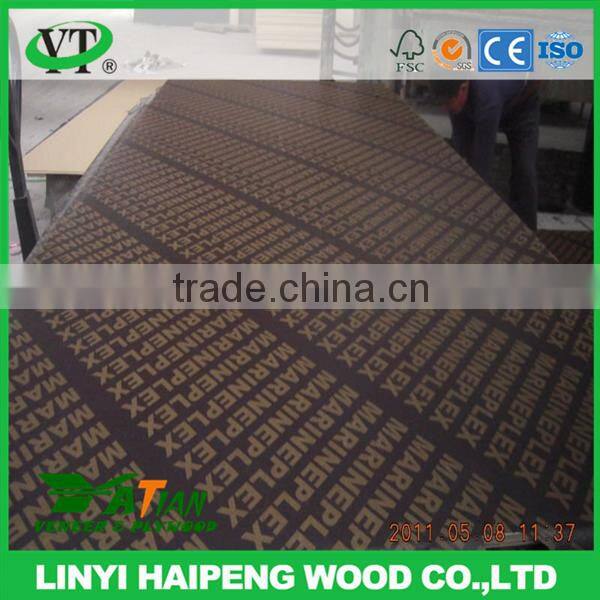 best quality Peru Film Faced Plywood / Lima Film Faced Plywood