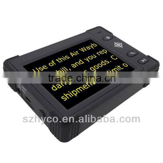 3.5'' handheld digital magnifier visual aid