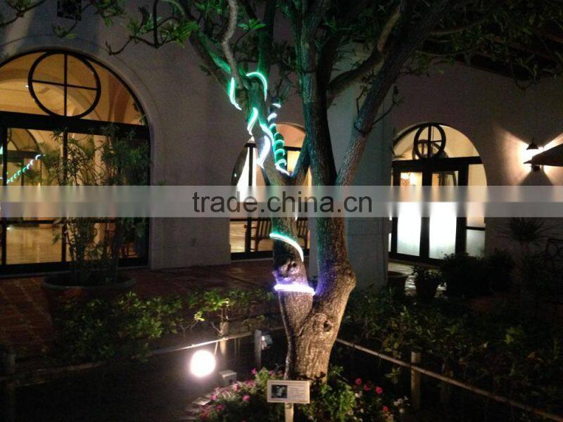 PVC plastic housing color changing rgb led neon flexible tube