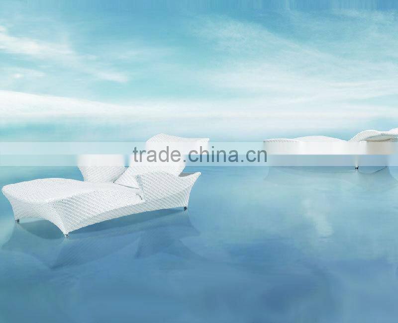 2015 beach chair garden furniture chaise lounge/beach chair (DH-9573)