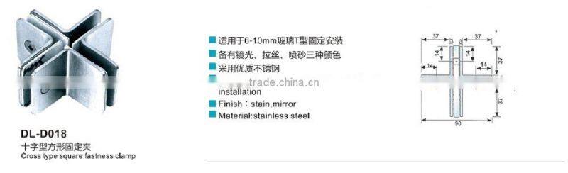 DL-D018 frameless glass cabinet door hinge/glass cabinet door lock/glass shower hinge