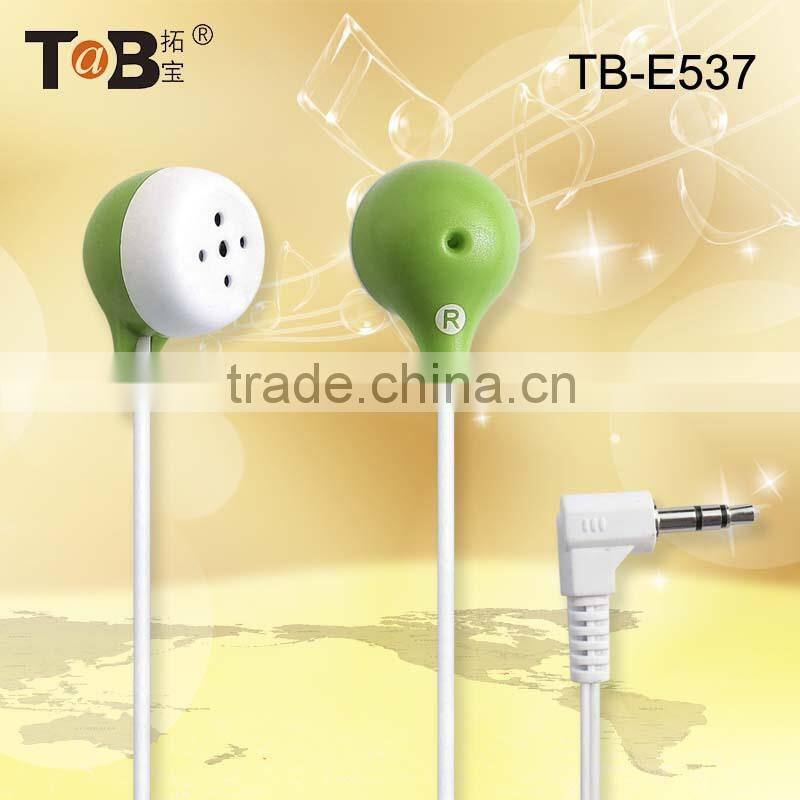 Factory direct sale earphone good quality without mic and volume control