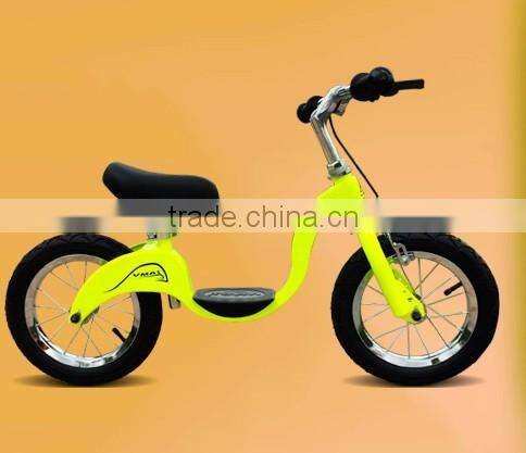 balance bike with hotsale design/ training bicycle for kids/ 12 inch steel balance bicycles