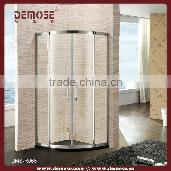 prefabricated hotel supply fiberglass shower enclosure