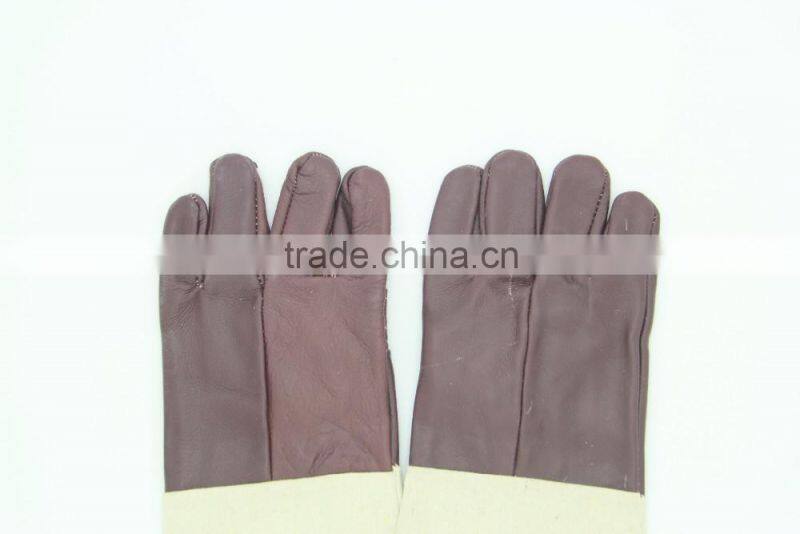 Welding glove Brown leather garden gloves