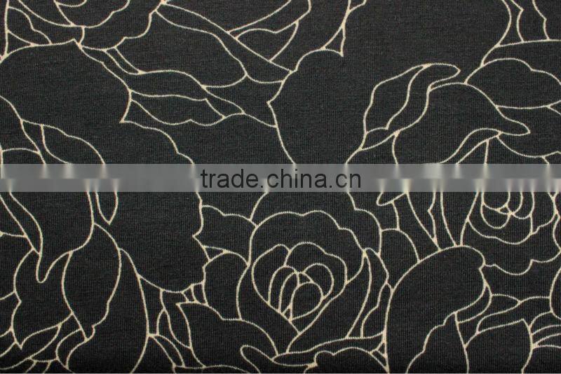 poly printed single jersey