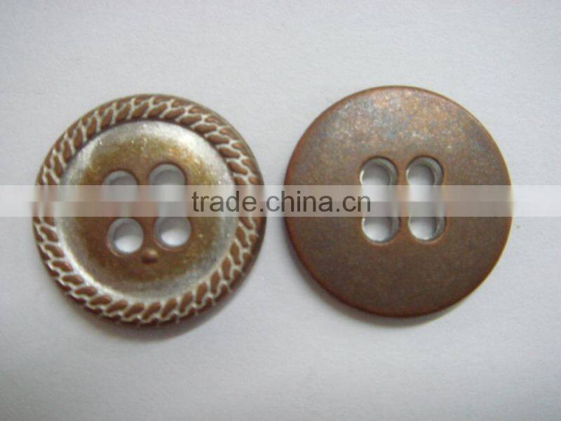 15mm technique 4 holes alloy lead-free and nickel-free button