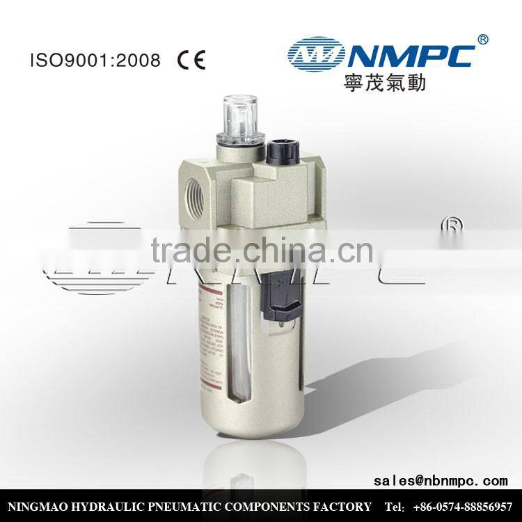 AL2000 air filter regulator and lubricator, lubricant air compressors