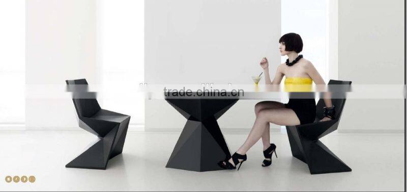 FRP Fiberglass S-type diamond chair