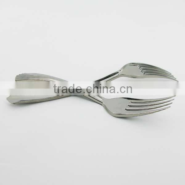 Disposable Plastic Silver Cutlery Set