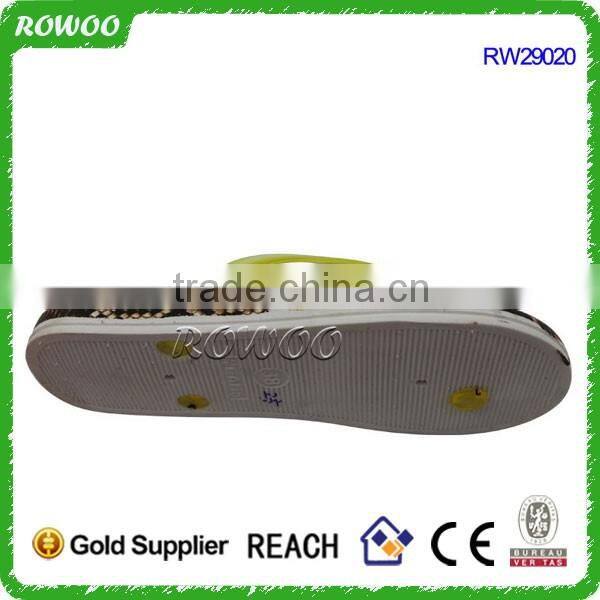 new cheap fancy snake printed women pvc injection flip flop