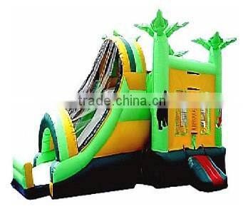 jungle inflatable slide combo