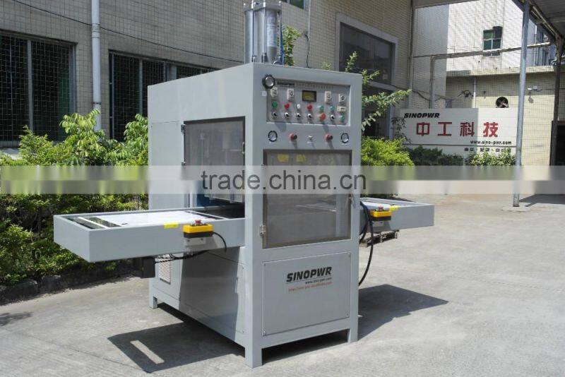 Slide plate PVC PET plastic soft crease gift box fold making machine