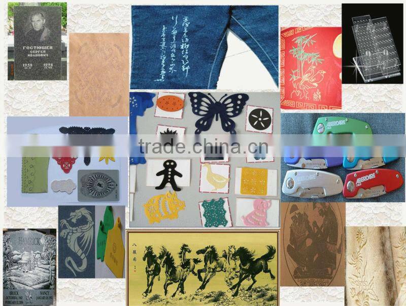 Qili 1325 new model digital china embroidery laser engraving machine