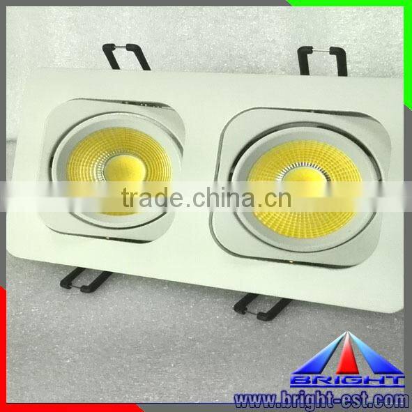 Recess 58mm Square COB led downlight,adjustable led downlight