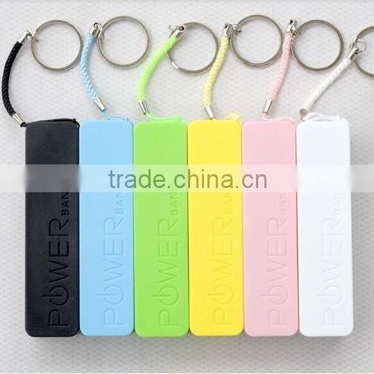 2015 Mobile Power Bank Multi Colored Gift Perfume 2600 Mah Mobile Portable Charger Power Bank for Wholesale FCC CE ROHS