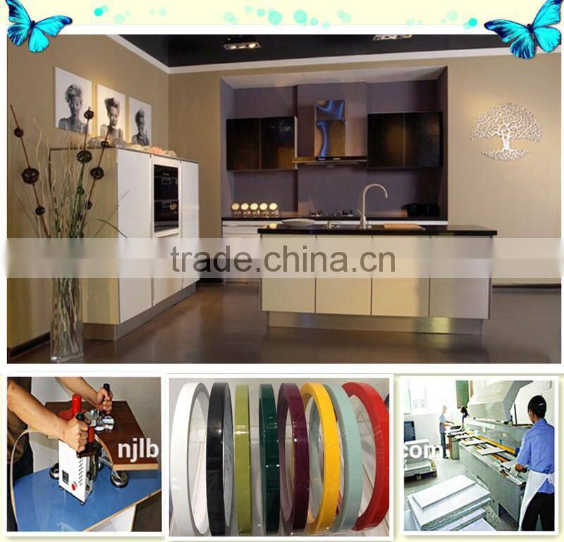 Black color PVC edge banding