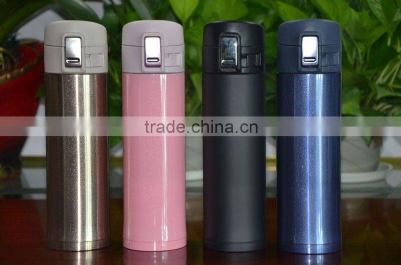2015 New Arrived double wall stainless steel high grade vacuum flask/ thermos flask