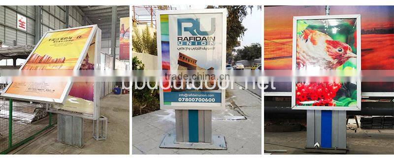 China best manufacturer Direct factory selling professional bus shelter advertising