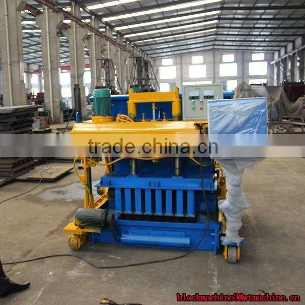 WT6-30 portable concrete block making machine