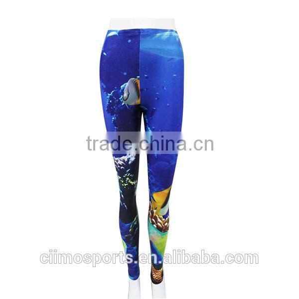 Women sexy leggings leggings spandex Sublimation printed leggings