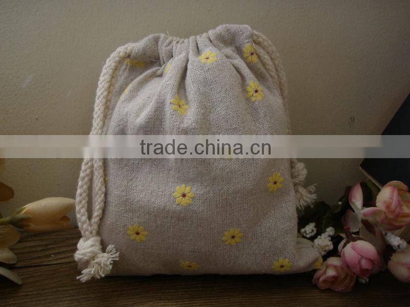 2014 new Blue drawstring shoe bag wholesale
