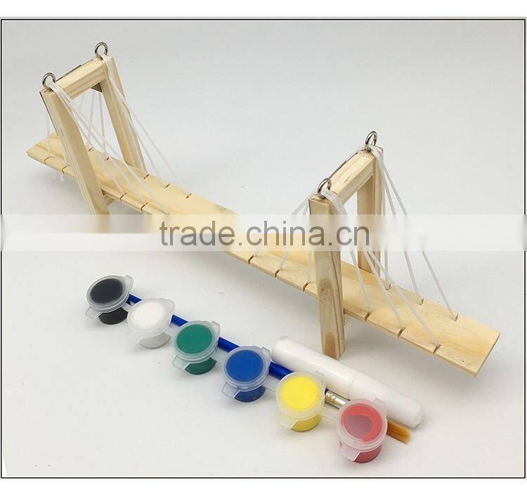 Wooden Suspension Bridge Puzzle