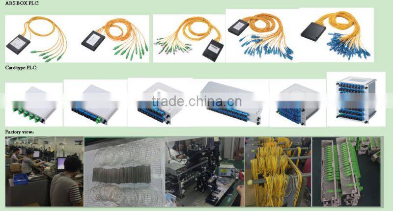 GPON System Optical Fused Coupler FBT 3x3 Fiber Optical Splitter