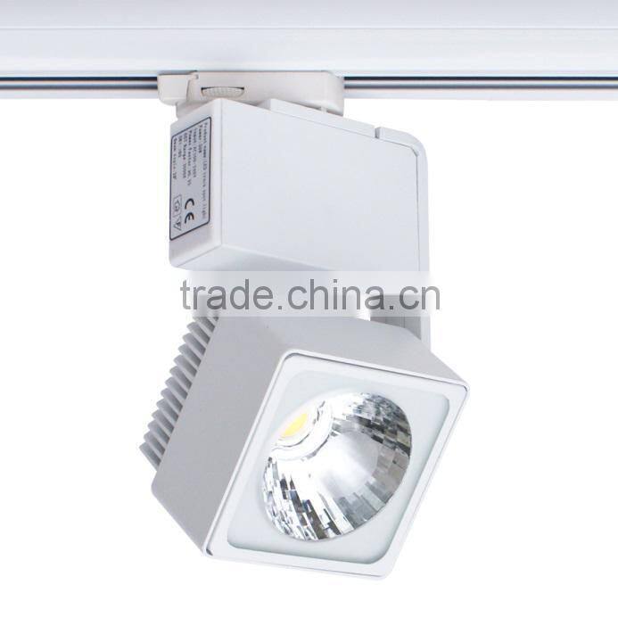 20W Square Heard Simple Design COB LED Track light